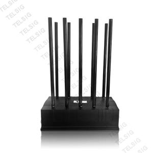 Quality 100 Watt 5G Phone Signal Jammer GSM LET High Power Long Distance 500sqm Range wholesale