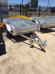 Quality Hot Dipped Galvanised 8x5 Single Axle Trailer 750kg Capacity wholesale