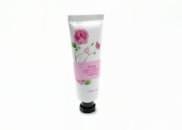 Octagonal Cap Plastic Cosmetic Tubes 60G Diameter 28MM Silk Printing For Hand