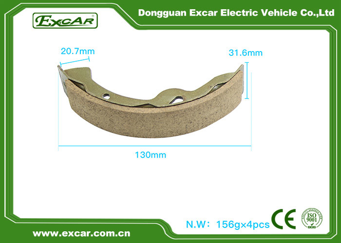 Iron Material Golf Cart Brake Shoes , Ezgo Txt Brake Shoes 70794-G01