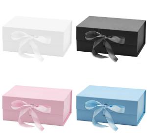 Quality Luxury Magnetic Folding Storage Paper Packaging Gift Box Custom wholesale