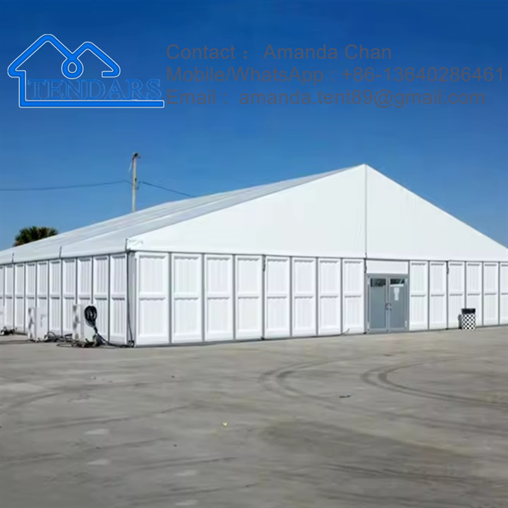Direct Selling Custom Waterproof Aluminum Storage Warehouse Tent Double-Layer Tents