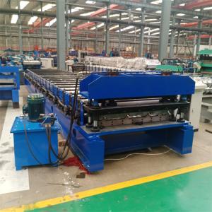 Quality Pre Painted Steel Galvanized Ibr Roof Panel Roll Forming Machine For Wall Panel wholesale