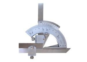 Quality 0–320 Degree Bevel Protractor Angle Measurement Tool Graduation 2′ wholesale