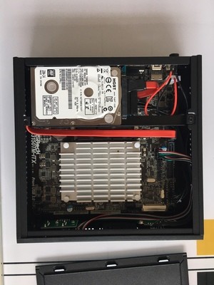 SKTC 0.8mm SPCC Thin Computer Case With Vertical Stand Feet