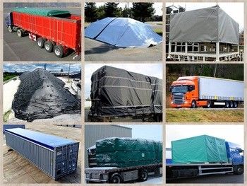 Semi Coated PVC Tarpaulin Fabric For Refuse Landfill Seepage Proofing