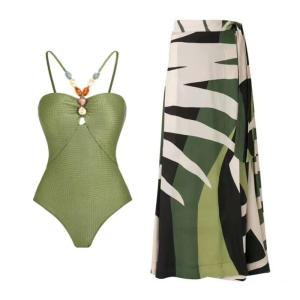 Quality Swimming Pool Three Piece Swimwear for Summer Season in Nylon wholesale