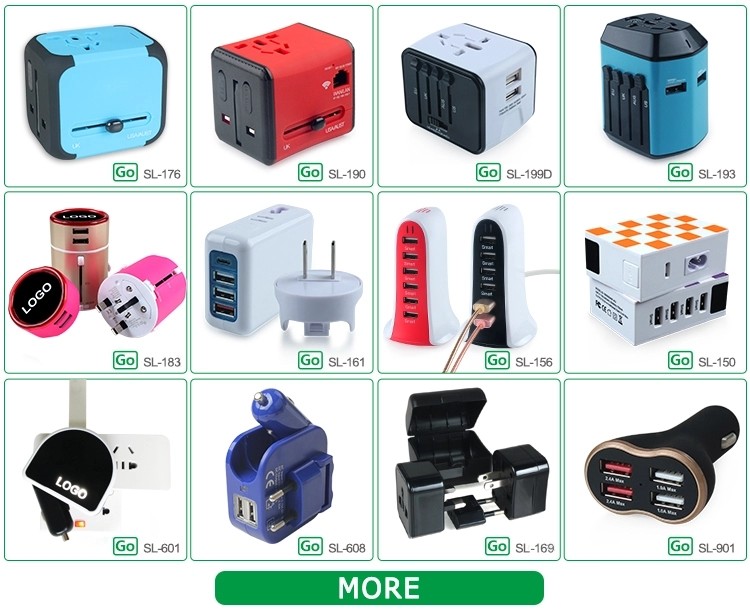 Mini Size Universal Travel Adaptor / International Power Adapter For Business Trip