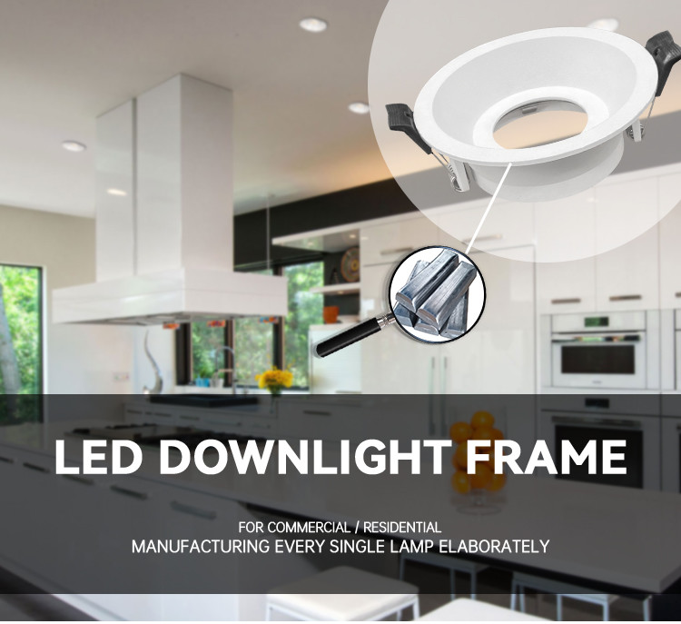 Commercial Lighting Recessed Spotlight With Deep Anti-Glare Design