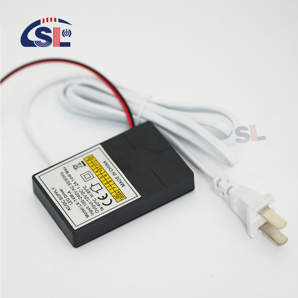 12V 1A 12W Bathroom Smart Mirrors One Color Touch Sensor Switch with Easy Installation