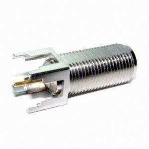 Quality F female PCB Mount F bulkhead female connnector wholesale