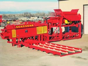 Quality 300m3/H,95Kw Power, 9m Length ,Steel,Rotary Movable,Gold Washing Trommel Screen wholesale
