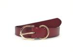 Promotion Gift Womens Genuine Leather Belt Plus Size Western Design