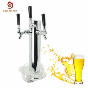 Quality 304 Stainless Steel Three Tap Beer Tower wholesale