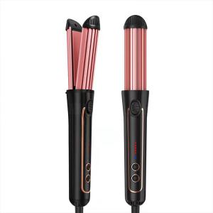 Quality 2 In 1 PTC Plate Culing Hair Straightener Multifunctional Adjustable Temperature wholesale