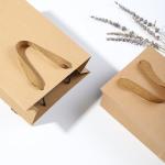 Recycled Paper Bags For Clothes Custom Logo Clothing Shopping Gift Jewelry
