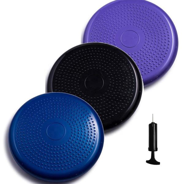 PVC TPE Foam Yoga Balance Pad Home Fitness Equipment Yellow Red Black Purple