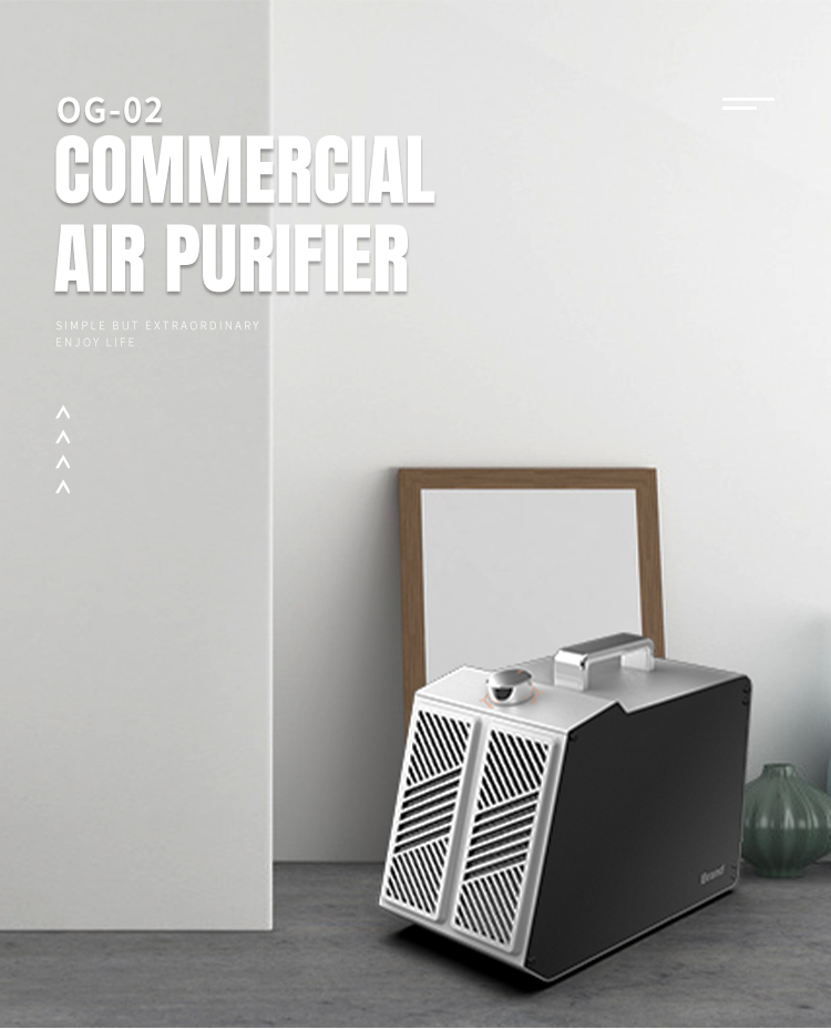 Industrial Ozone Generator Air Purifier UV Light 35000mg/H Ozone Deodorizer Machine