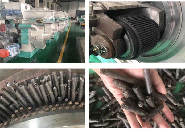 Ring Die 1.5-2t/H 508 Biomass Pellet Machine / Wood Pellet Press SGS Certificati