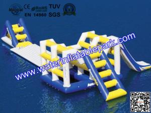 Quality Family Inflatable Water Games , Lake Inflatable Ladder / Runway wholesale