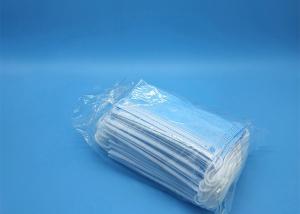 Quality Blue And White Disposable Kids Face Mask For Respiratory Protection Of Certain Non - Oily Particulates wholesale