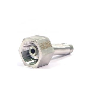 Quality SS316L DIN477 Gas Cylinder Adapter Forged Female Welded wholesale