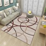 Customized Anti Slip Crystal Velvet Carpet For Living Room 6x9