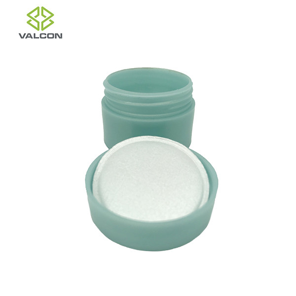 Green Empty Plastic Jars Customized Logo 5 ML Cosmetic Cream Package
