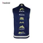 Custom Logo Zipper Softshell Coat Training Mens Sleeveless Workout Shirts Sports
