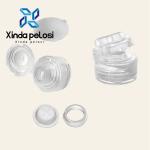 38mm 28 410 28 400 Flip Top Caps Transparent Custom Plastic Injection Bottle Lid