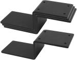 Door Reinforcement Brackets Heavy Duty Door Barricade 4mm/6mm Thickness Hardware