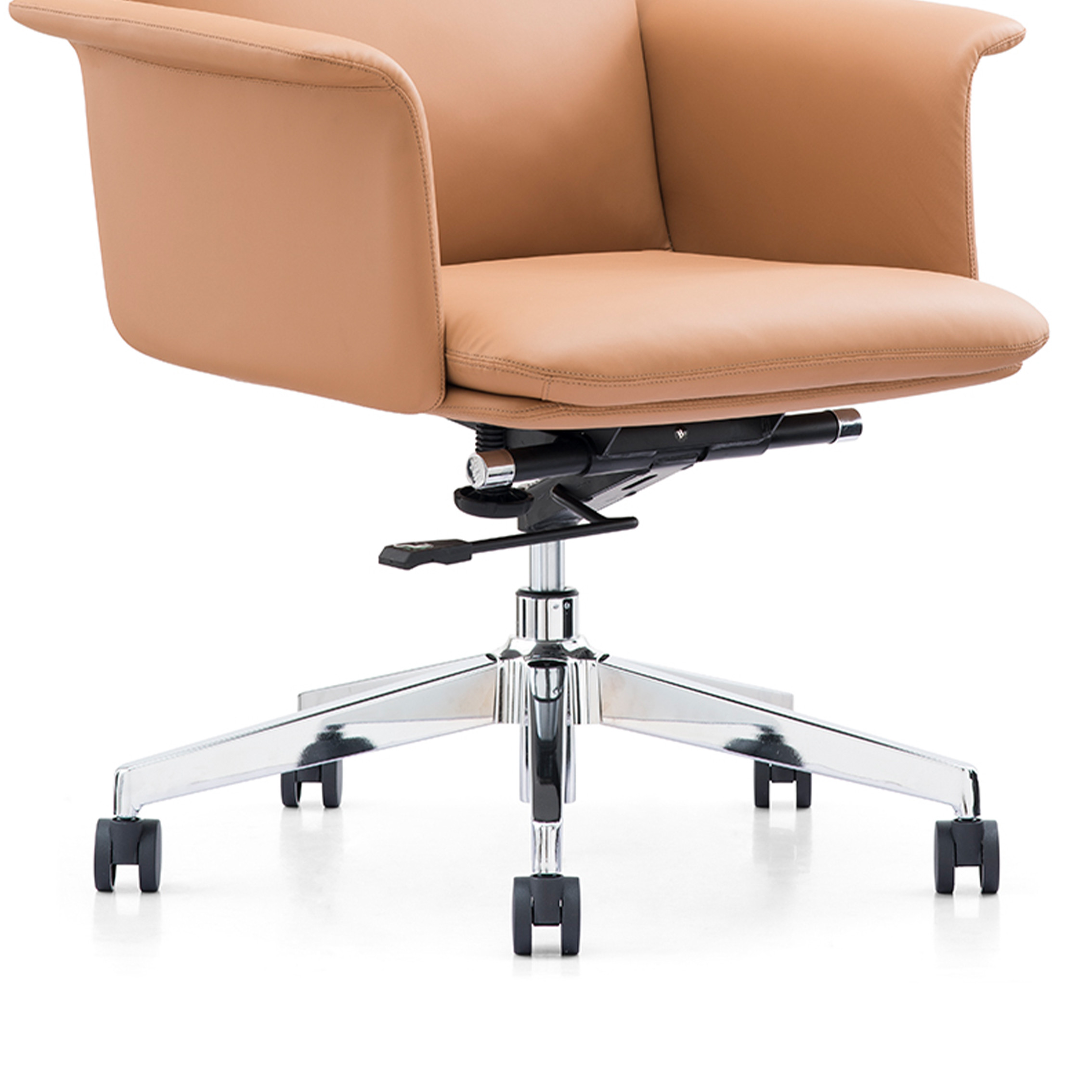 Executive Leather Chair Cowhide Leather Office Chair Boss Office Table Design Office Furniture