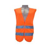 Hi Vis Safety Vest Road Workers Orange Color Vest EN20471 Duty Clothing