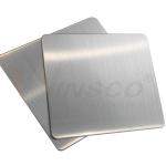 Silver Color Hairline Stainless Steel Sheet Brushed Finished Grade 201 304 316