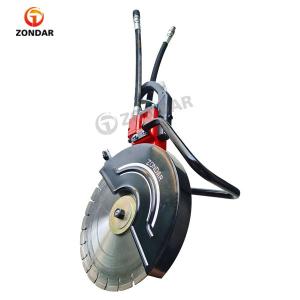 Quality powerful 130mm Hydraulic Concrete Cutting Saw Maximum Cutting Depth 5.5inch wholesale