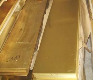 Quality 99.99% C65500 C65800 Nickel Brass Hairline Copper Plate Sheet ASTM B187 1/16&quot; Hard wholesale