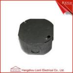 Steel Outlet Box Metal Conduit Box Electrical Eight Side 1/2 3/4 Knockout