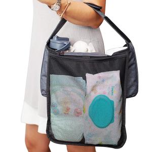 Quality Storage baby stroller bag Organizer Mesh Pocket wholesale