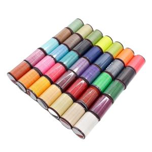 Quality High Tenacity 500D/3 Yarn Count Sewing Waxed Thread for Leather Bag and DIY Bracelets wholesale