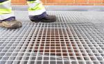 8mm Hot Dipped 30mm Bar Pitch Galvanized Metal Grating