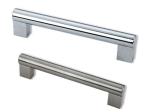 Chrome Zinc Kitchen Cabinet Handles 800mm Aluminum Assembly T Bar Microoven Door