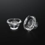 Soft Light Spot PMMA Plastic Led Lens Narrow Viewing Angle 15 Degree