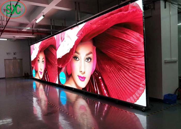 High Performance SMD LED Rental Panel Stage Background Full Color 256mm X 128mm Module Size
