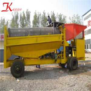 China small rotary sand screening machine gold washing/mining plant on sale