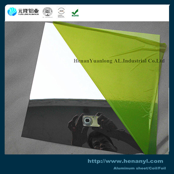 1060 1070 Aluminum Light Reflector Sheet 0.3mm Mirror Polished Aluminium Sheet
