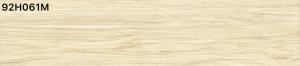 Quality Light Yellow Timber Ceramic Floor Tiles For Living Room / Bedroom wholesale