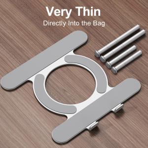 Quality 15.6inch Silver Liftable Adjustable Laptop Table Solid Feet 614g wholesale