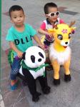 Gema machinery Trojan horse rocking horse gift for children of non-electric