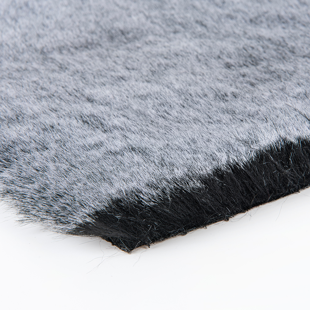 500meters Min Order Faded Color Faux Rabbit Fur Fabric for Garments Scarf Blankets