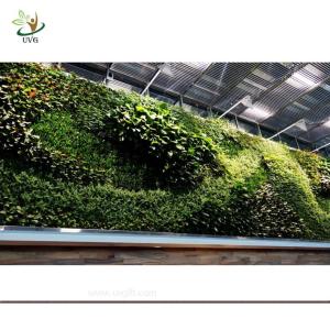 Quality UVG GRW016 Artificial Living Wall Decorative Indoor Plants home garden decking wholesale